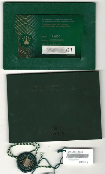 Rolex Oyster Perpetual 126000